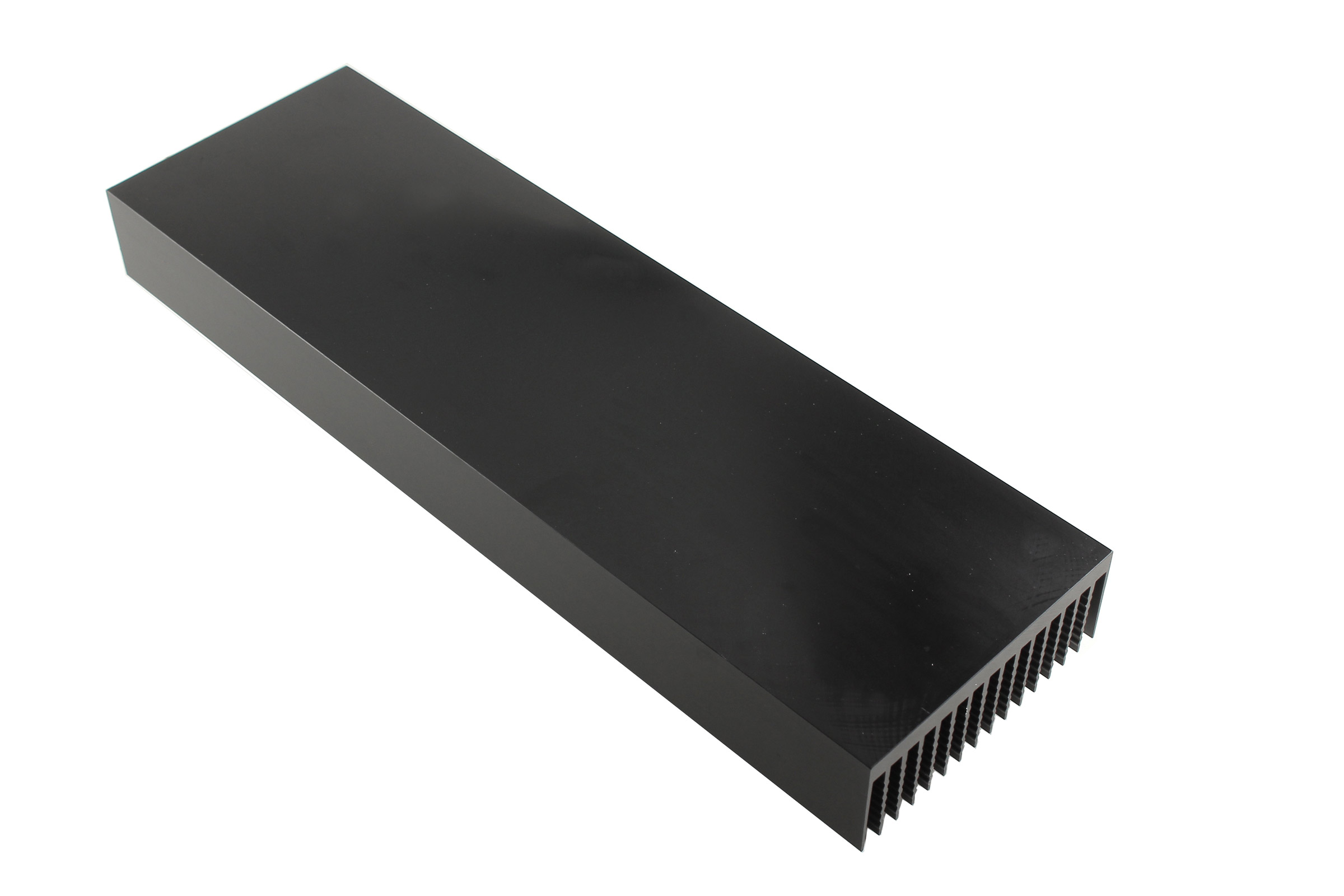 Kühlkörper Aluminium schwarz eloxiert 65x37,5x27mm 